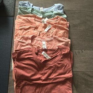 Lot of 6 Bella and Canvas NWOT unisex size L t-shirts